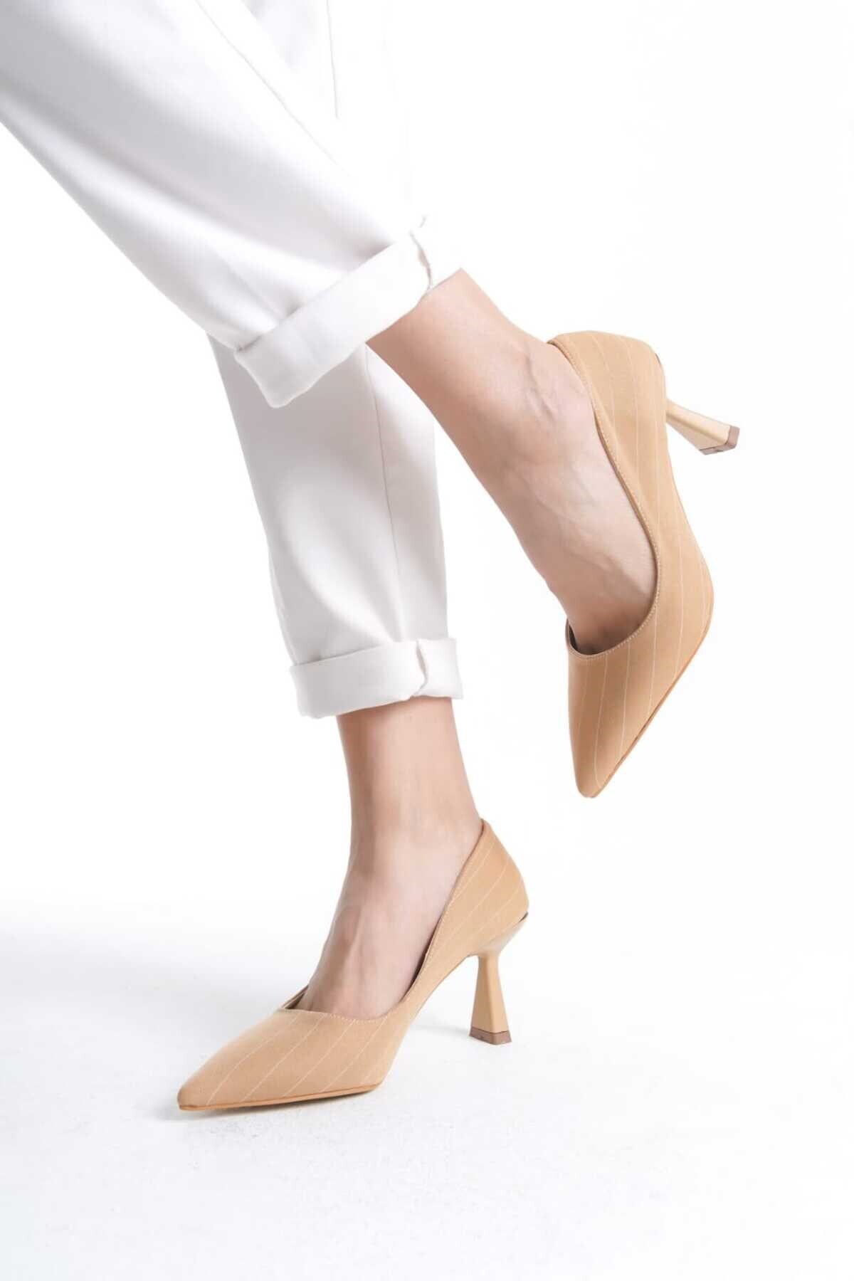 KADIN  Stiletto Arkası Kapalı Şık Kadın Stiletto - Görsel 9