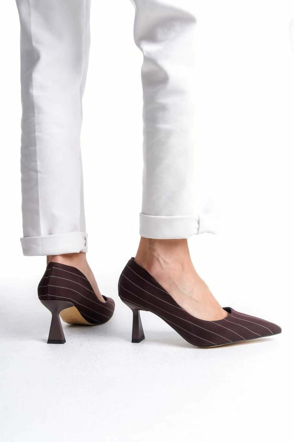 KADIN  Stiletto Arkası Kapalı Şık Kadın Stiletto