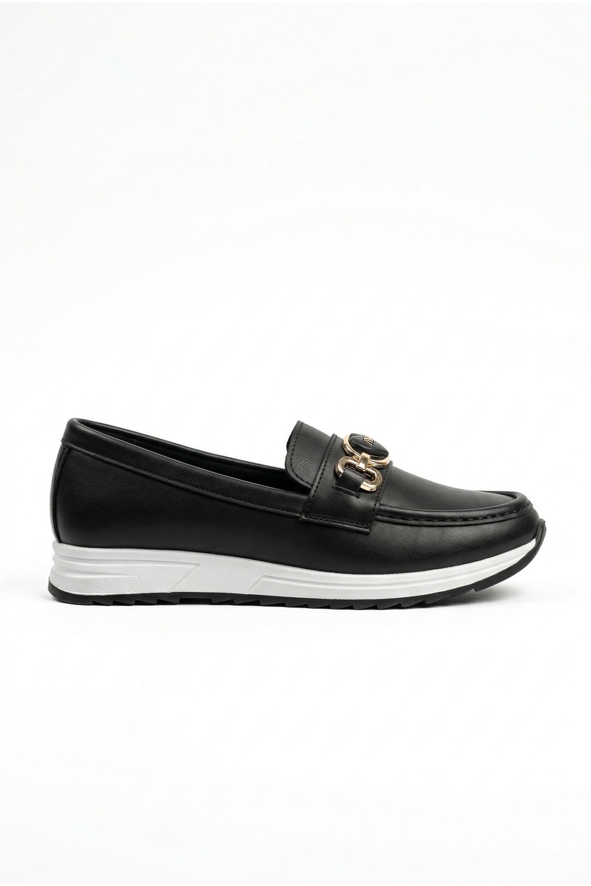 Kadın Bej Ortopedik Loafer Günlük Loafer Ayakkabı - Görsel 8