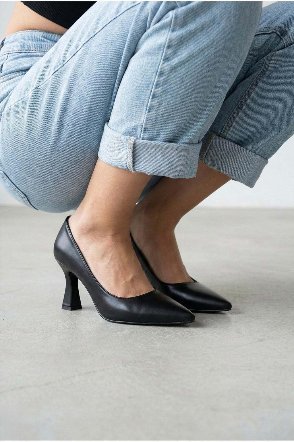 Kadın Kahvrerengi Rugan Kadeh Topuklu Sivri Burun Klasik Ofis Ve Abiye Kadın Stiletto - Görsel 12