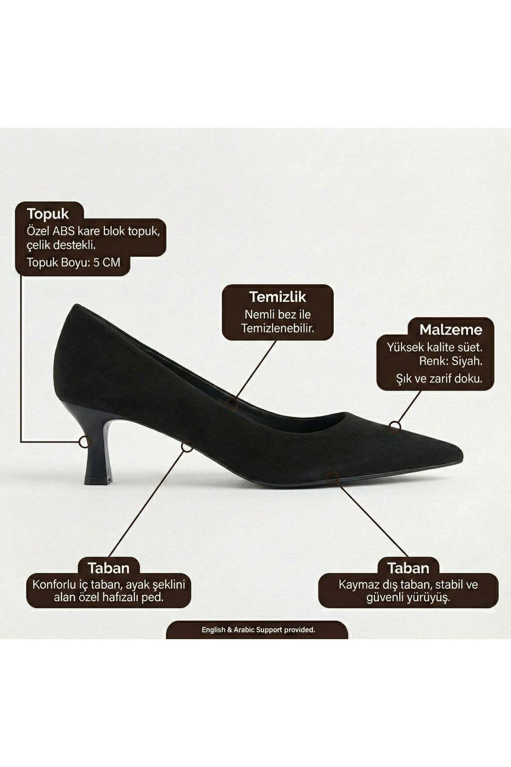 Kadın Kahvrerengi Rugan Kadeh Topuklu Sivri Burun Klasik Ofis Ve Abiye Kadın Stiletto - Görsel 11