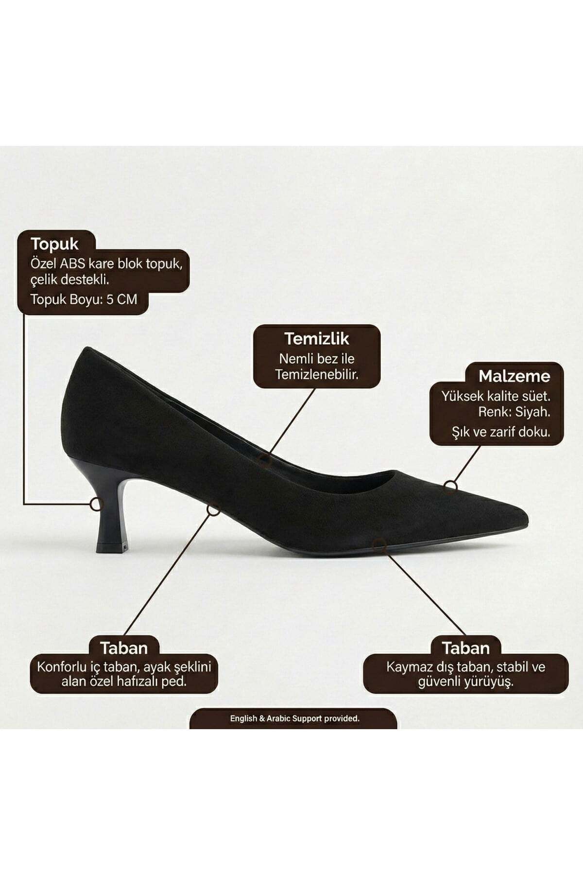 Kadın Kahvrerengi Rugan Kadeh Topuklu Sivri Burun Klasik Ofis Ve Abiye Kadın Stiletto - Görsel 11