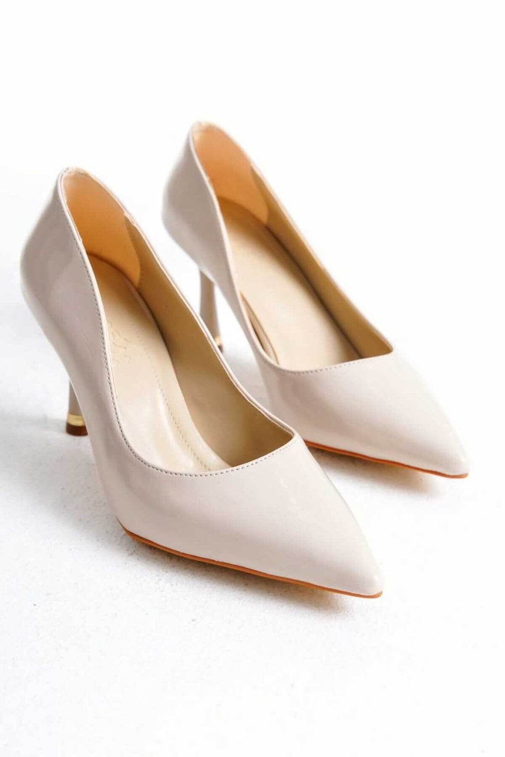 KADIN  Stiletto Rugan Arkası Kapalı Şık Kadın Stiletto - Görsel 4
