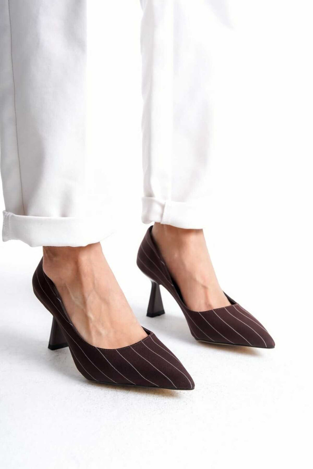 KADIN  Stiletto Arkası Kapalı Şık Kadın Stiletto - Görsel 7