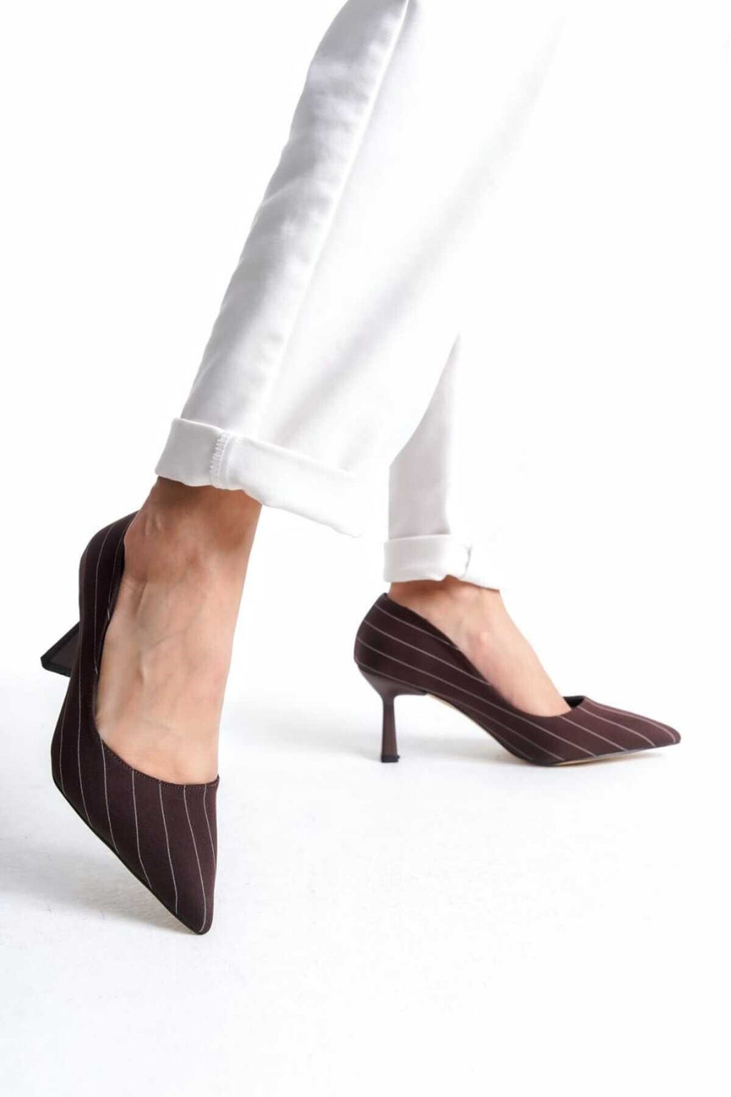 KADIN  Stiletto Arkası Kapalı Şık Kadın Stiletto - Görsel 4