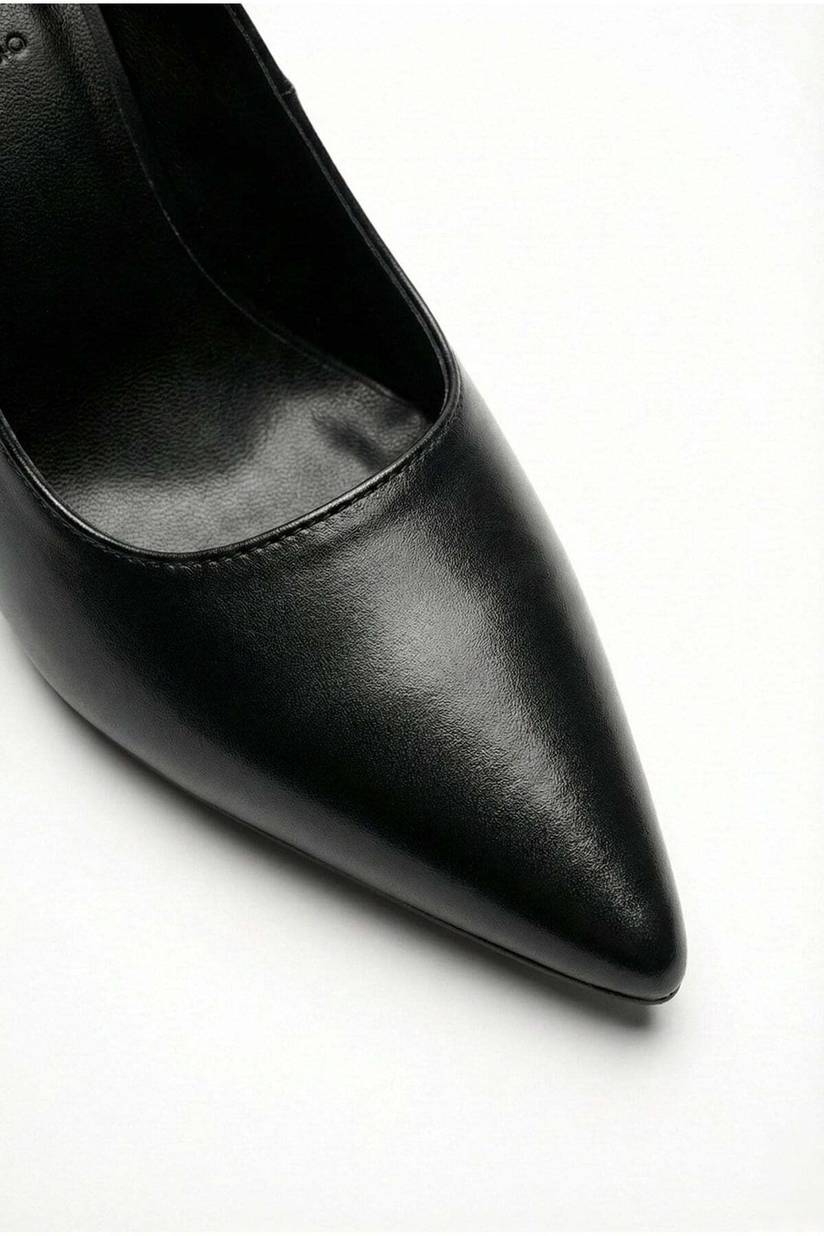 Kadın Kahvrerengi Rugan Kadeh Topuklu Sivri Burun Klasik Ofis Ve Abiye Kadın Stiletto - Görsel 17