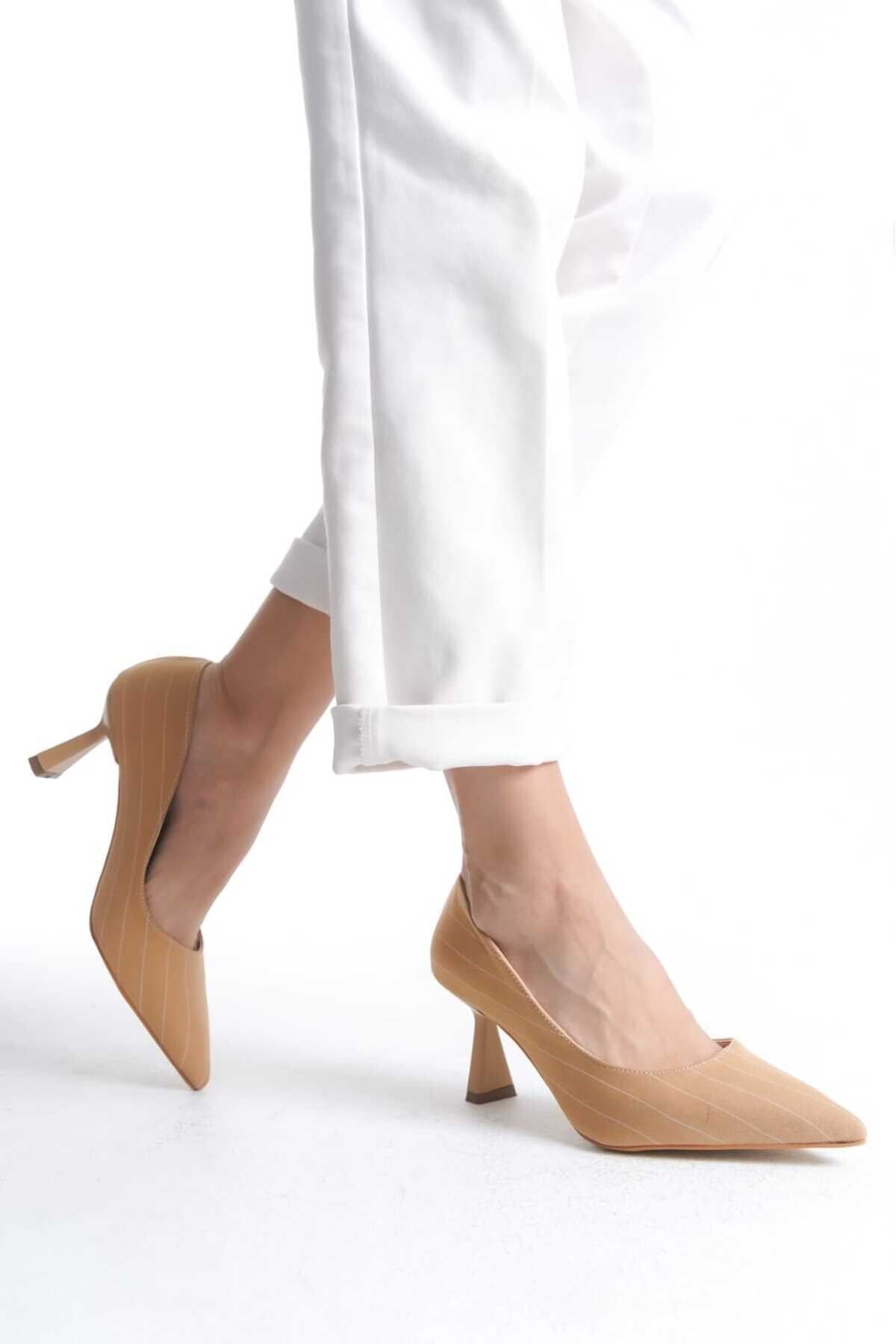 KADIN  Stiletto Arkası Kapalı Şık Kadın Stiletto - Görsel 3