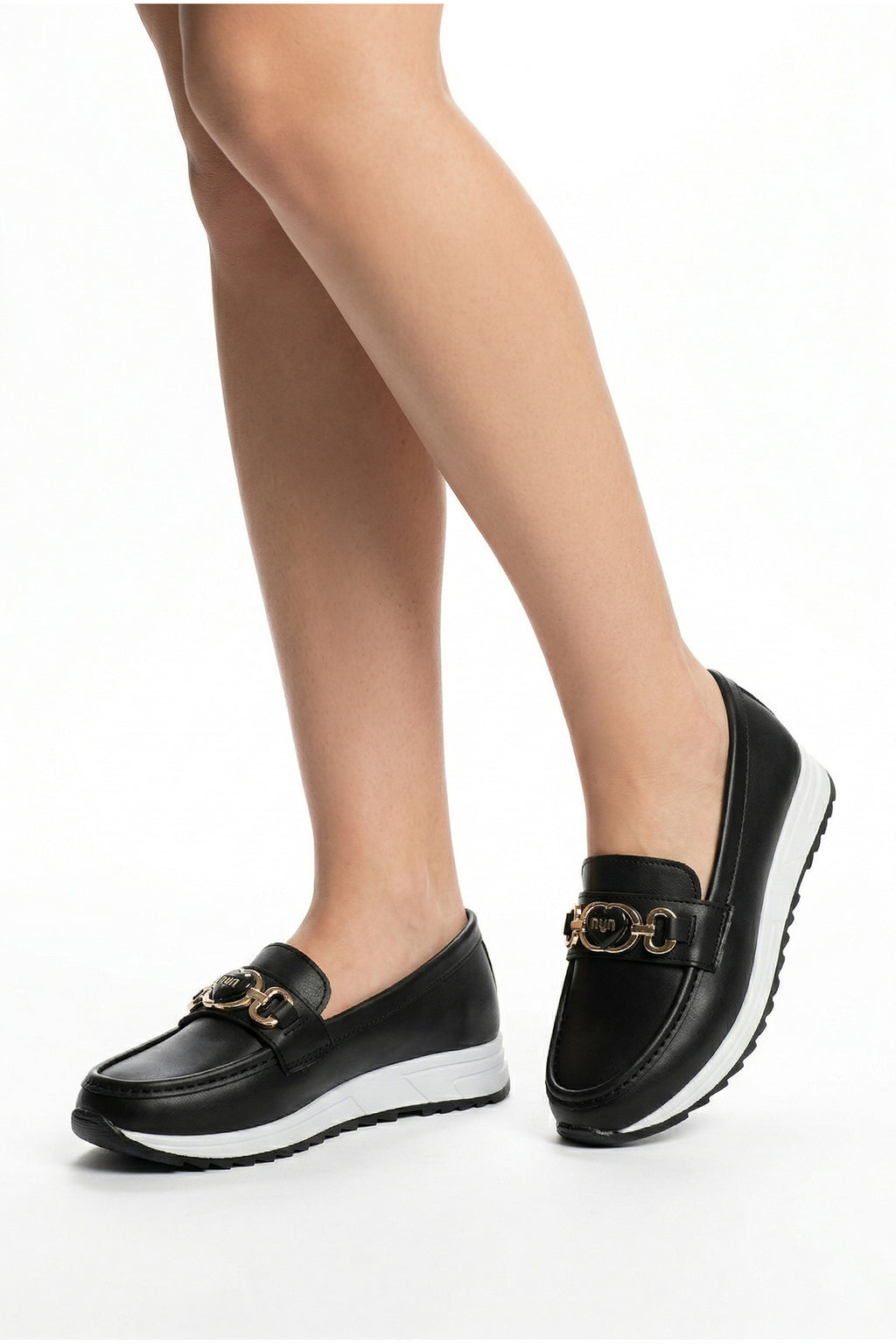 Kadın Bej Ortopedik Loafer Günlük Loafer Ayakkabı - Görsel 12