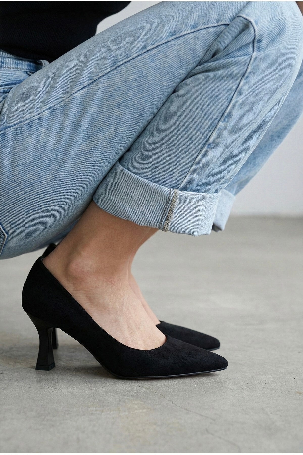 Kadın Kahvrerengi Rugan Kadeh Topuklu Sivri Burun Klasik Ofis Ve Abiye Kadın Stiletto - Görsel 14