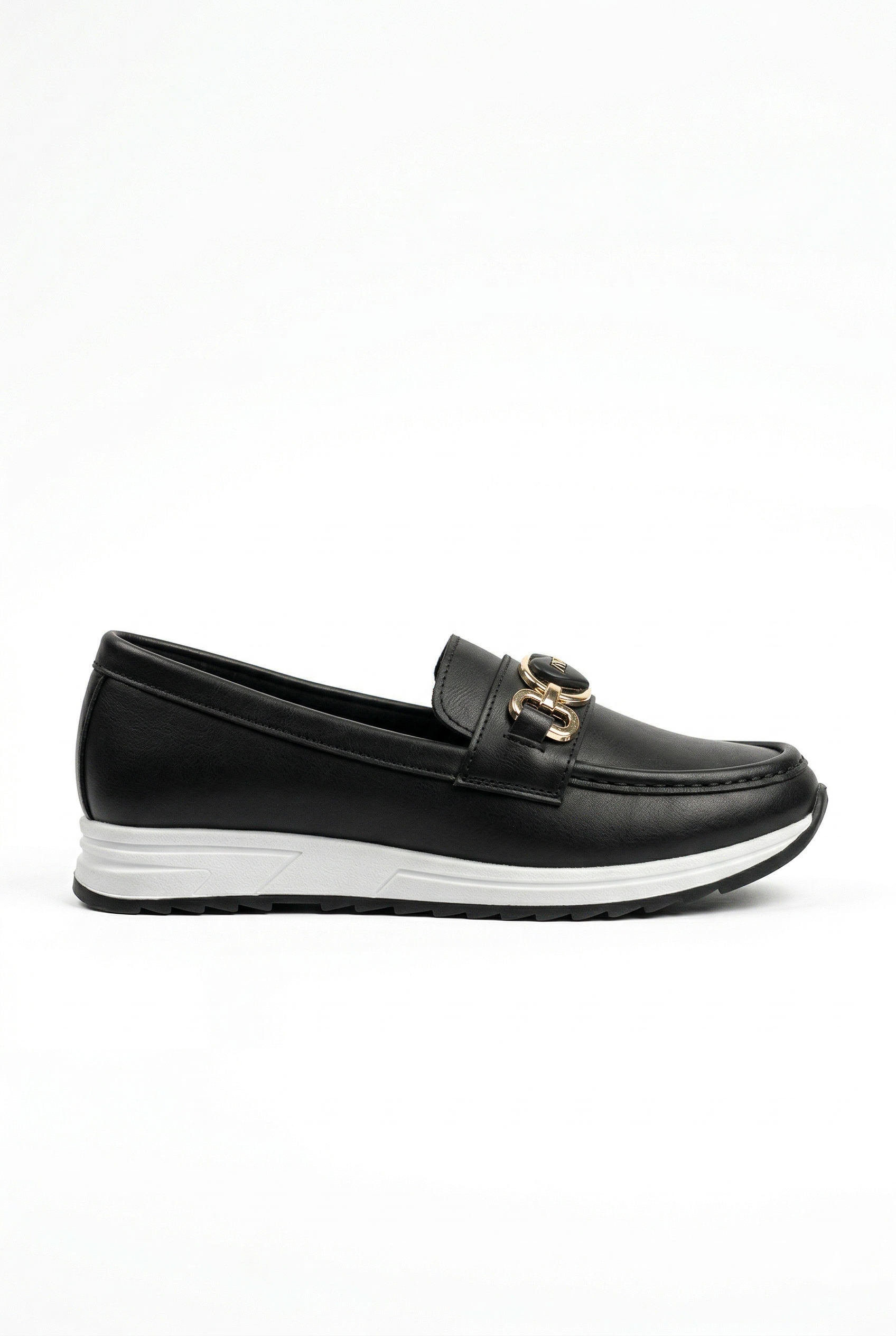 Kadın Siyah Ortopedik Loafer Günlük Loafer Ayakkabı